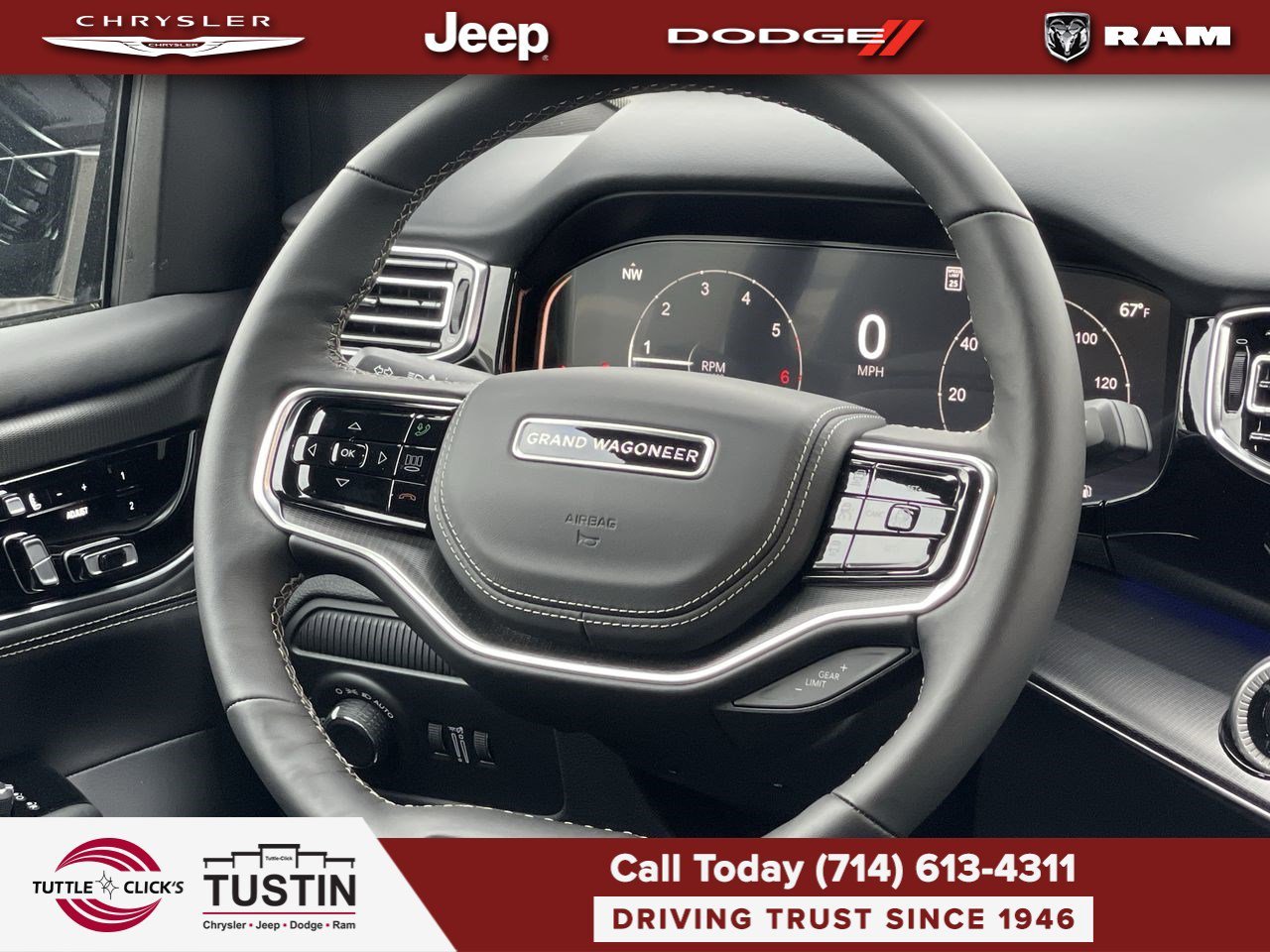 New 2026 Bright White Clearcoat Jeep Summit Obsidian image 15