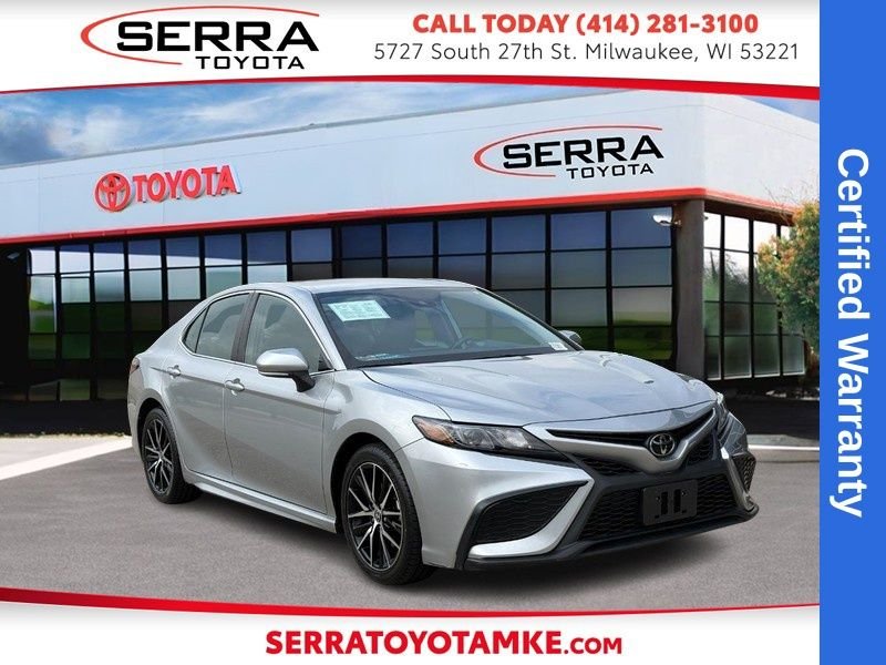 Certified Used 2024 Celestial Silver Metallic Toyota SE image 1