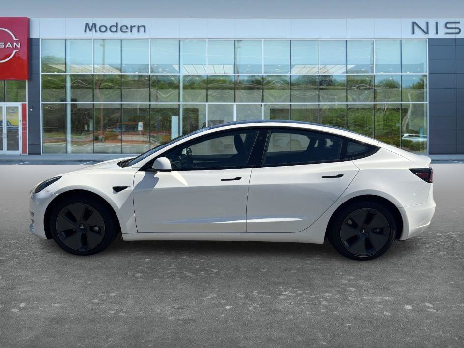 Used 2023 Pearl White Multi-Coat Tesla Base image 8