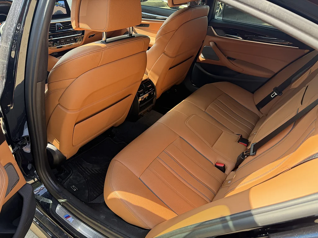 Used 2018 BLACK BMW M550i xDrive image 6