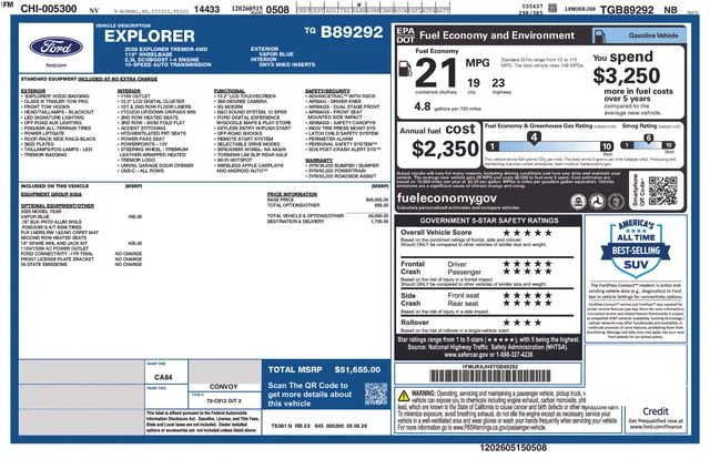 2026 Ford Explorer Tremor 4WD's photo