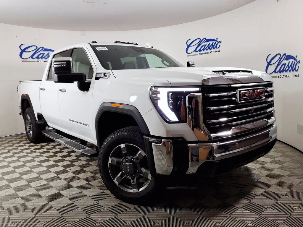 New 2026 Summit White GMC SLT image 1