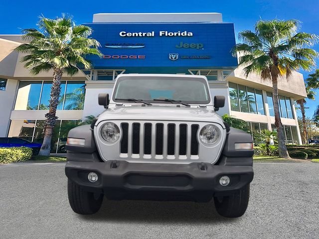 Certified Used 2023 Silver Jeep Sport S image 3