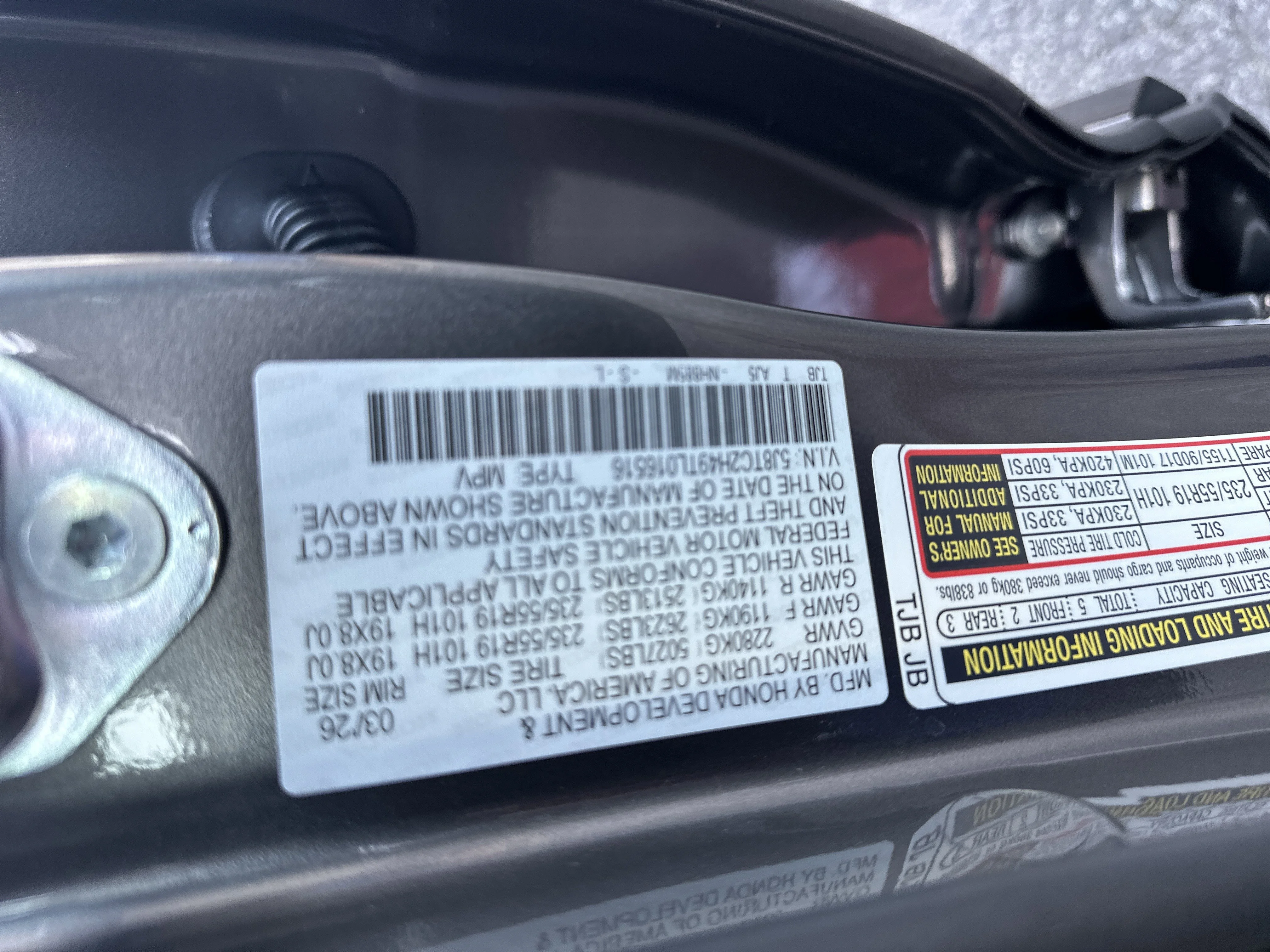 New 2026 Liquid Carbon Metallic Acura  image 26