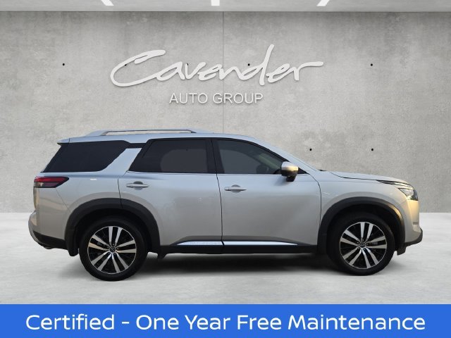 Certified Used 2025 Silver Nissan Platinum image 17