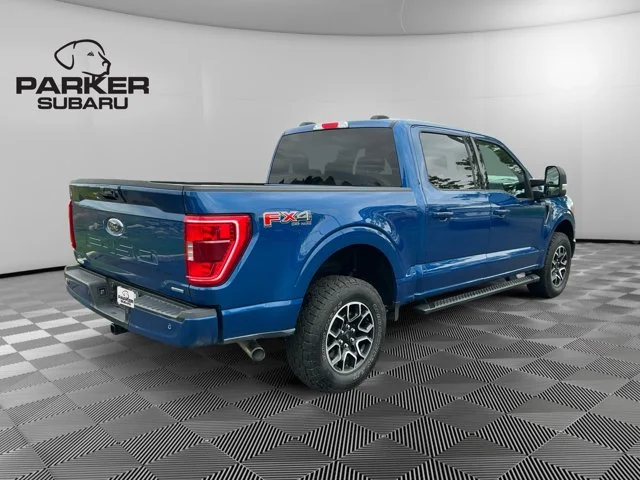 Used 2023 Atlas Blue Metallic Ford XLT image 5