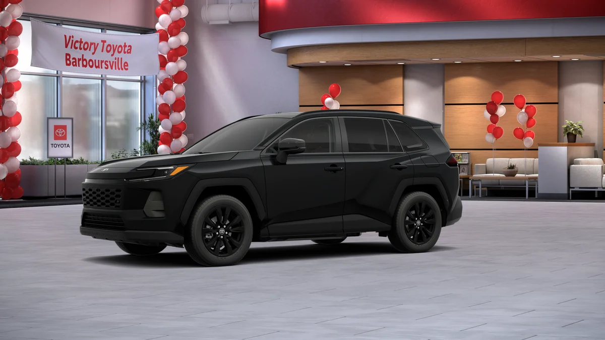 New 2026 Midnight Black Metallic Toyota XLE Premium image 2
