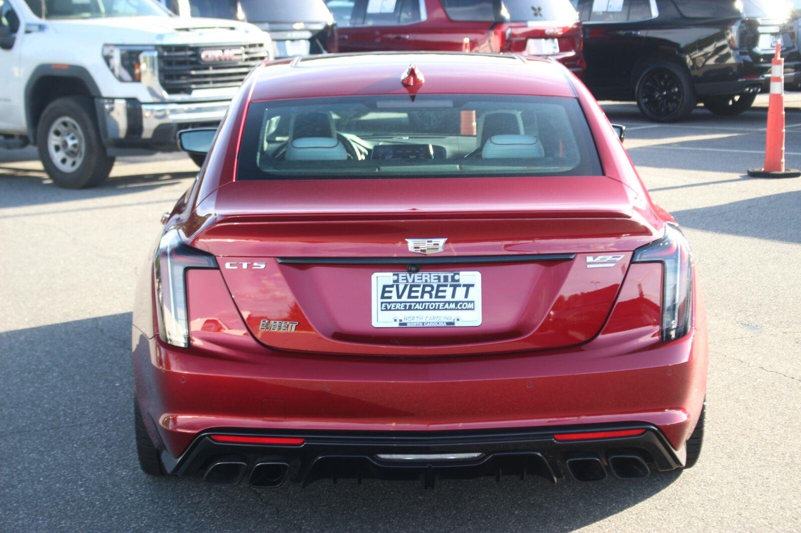 Used 2023 Radiant Red Tintcoat Cadillac V-Series Blackwing image 6
