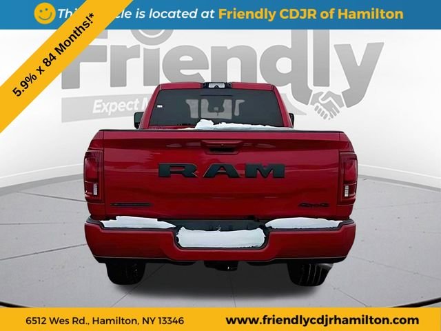 New 2026 Molten Red Pearl-Coat Exterior Paint RAM Laramie image 4