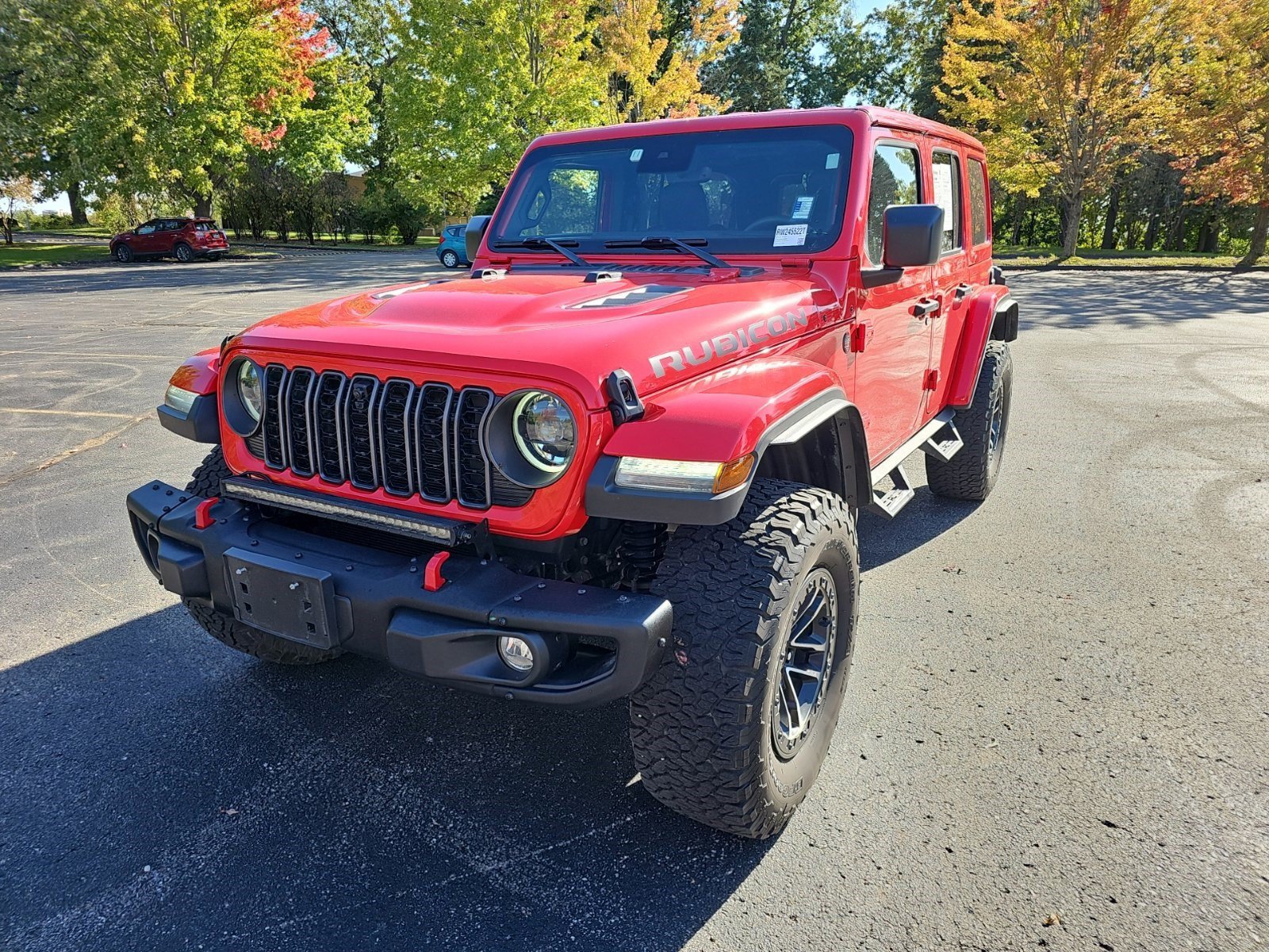 Certified Used 2024 Firecracker Red Clearcoat Jeep Rubicon X image 2