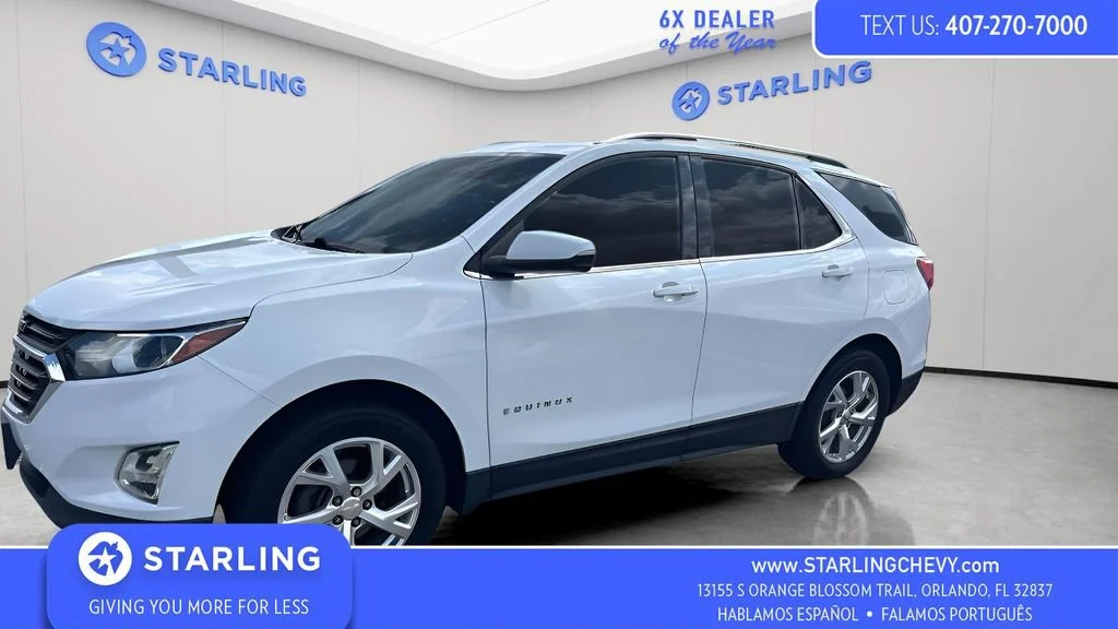 Used 2019 Chevrolet Equinox LT with VIN 3GNAXUEV7KS674709 for sale in Mount Pleasant, SC