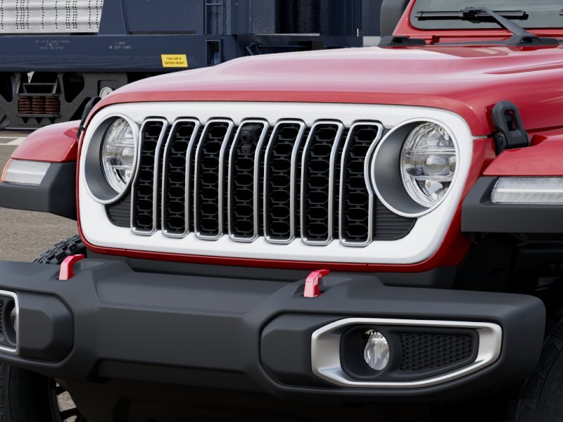 New 2026 Firecracker Red Clear-Coat Exterior Paint Jeep Sahara image 7