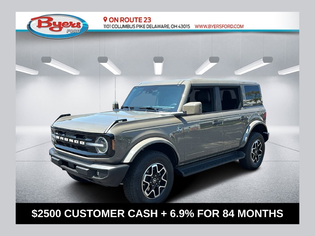 Marsh Gray 2026 Ford Bronco SUV / Crossover Four-Wheel Drive Automatic