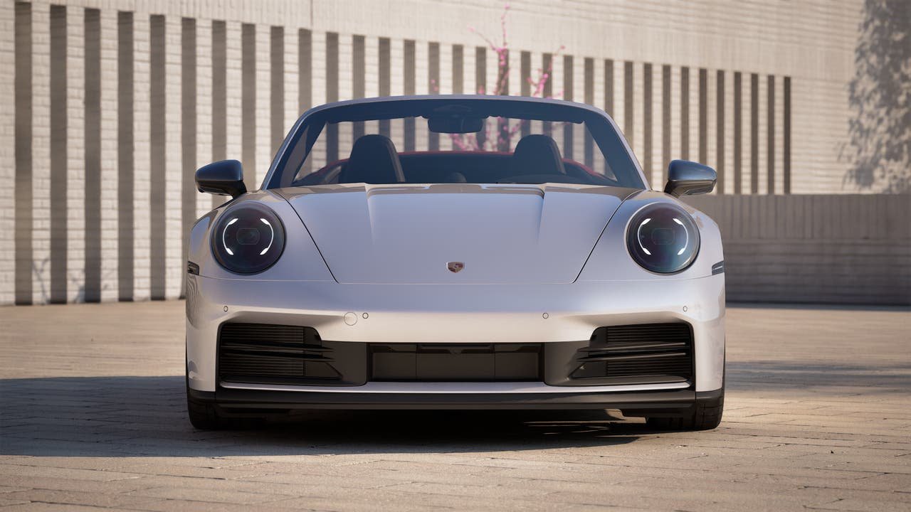 New 2027 Ice Grey Metallic Porsche Carrera T Cabriolet image 8