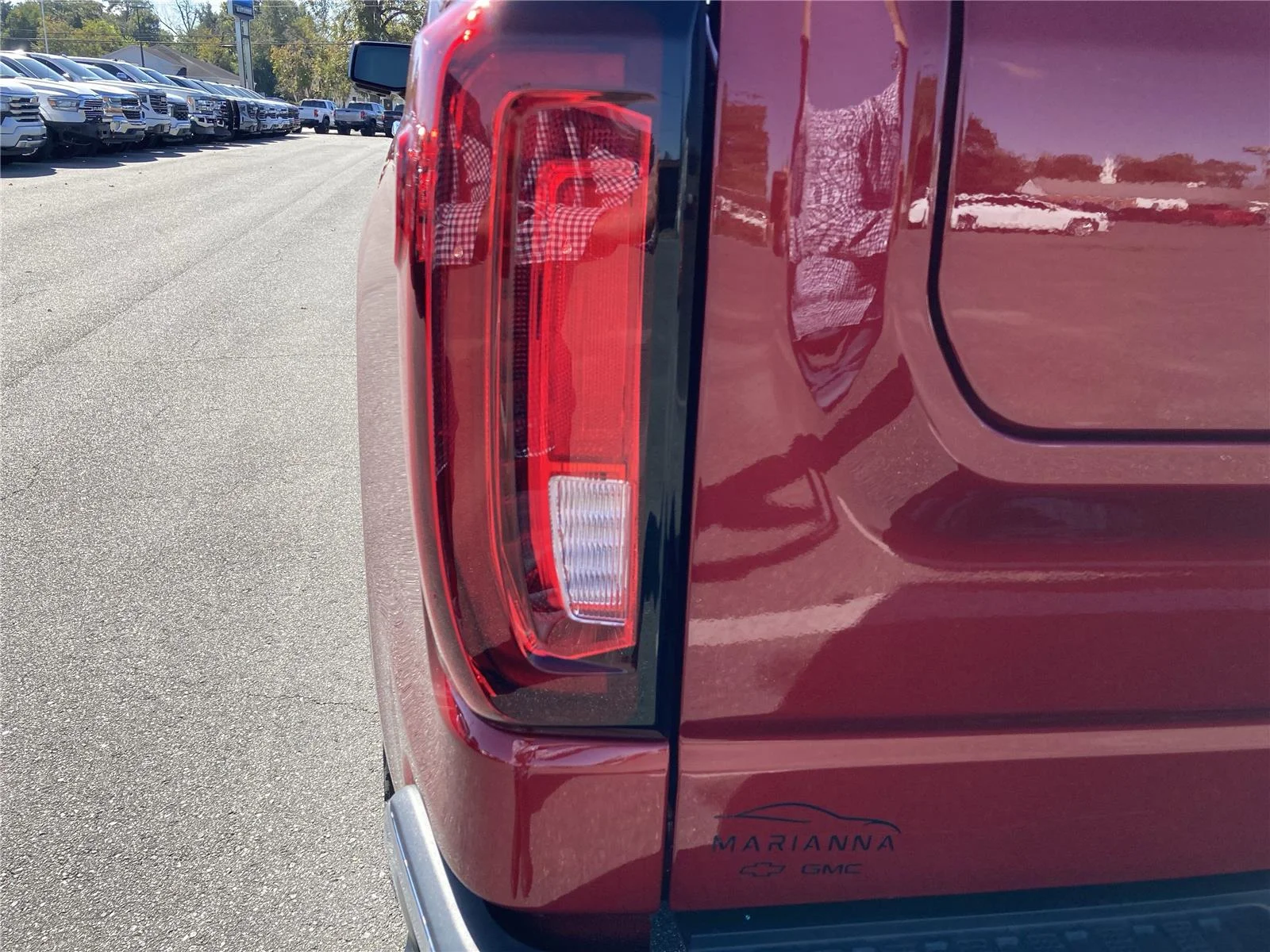 New 2026 Volcanic Red Tintcoat GMC SLT image 11