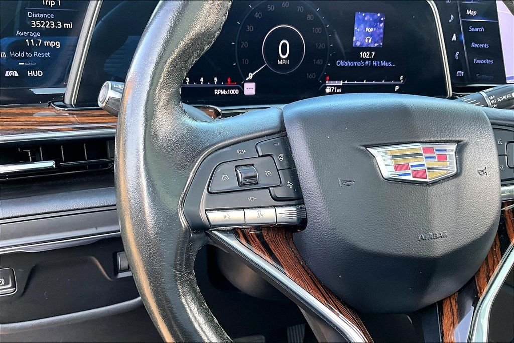 Used 2023 Black Cadillac Premium Luxury image 20