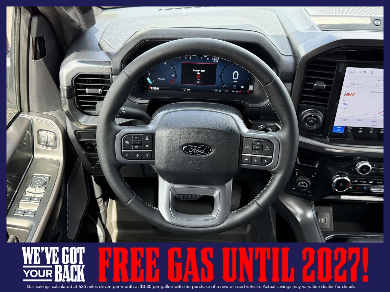 New 2026 Ruby Red Metallic Tinted Clearcoat Ford Lariat image 11