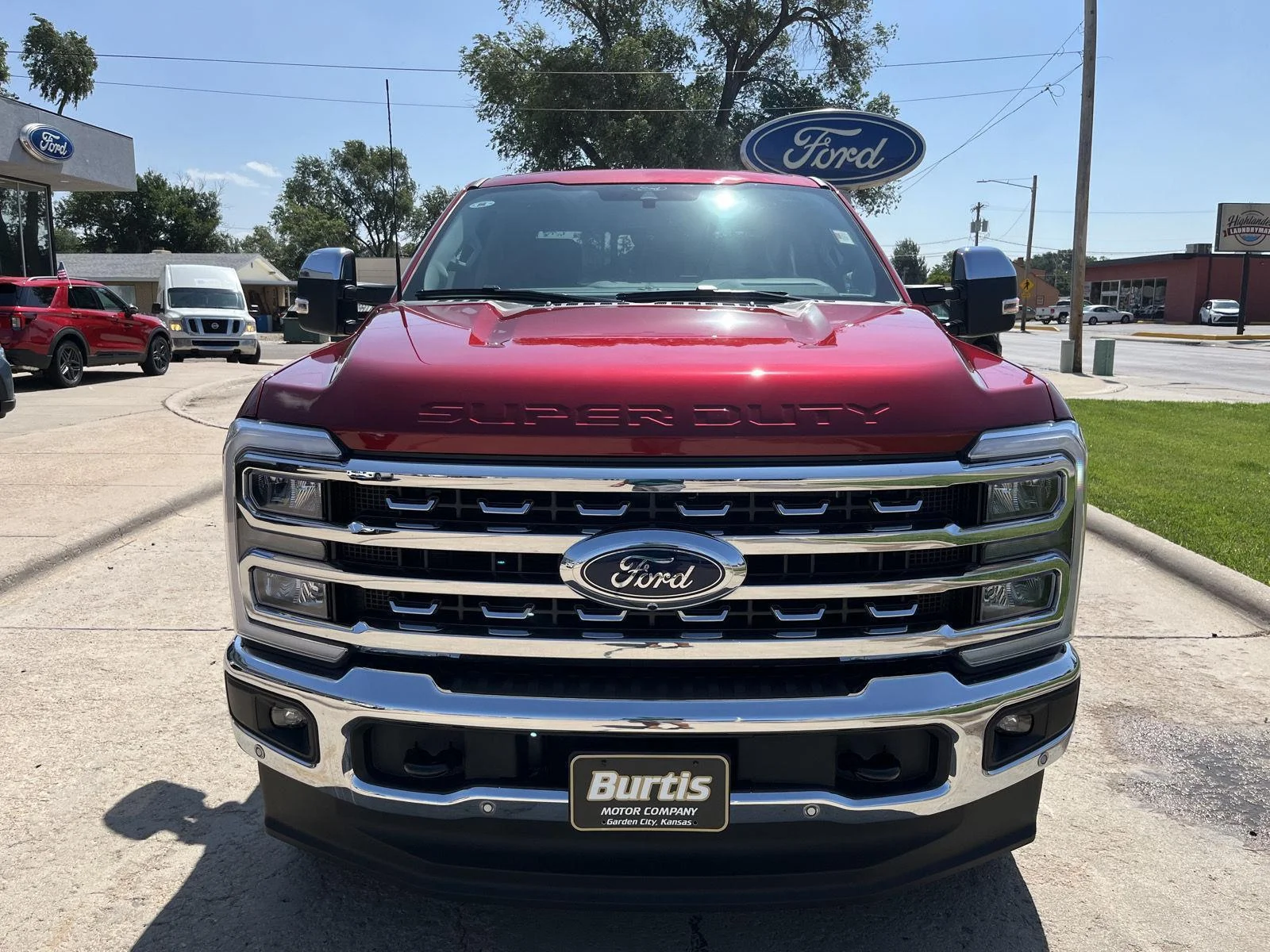 New 2026 Ruby Red Metallic Tinted Clearcoat Ford F-250® Lariat® image 3