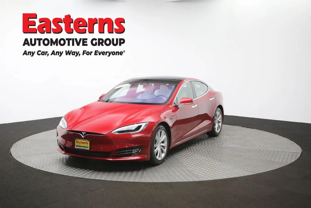 Used 2017 Red Tesla P100D image 52