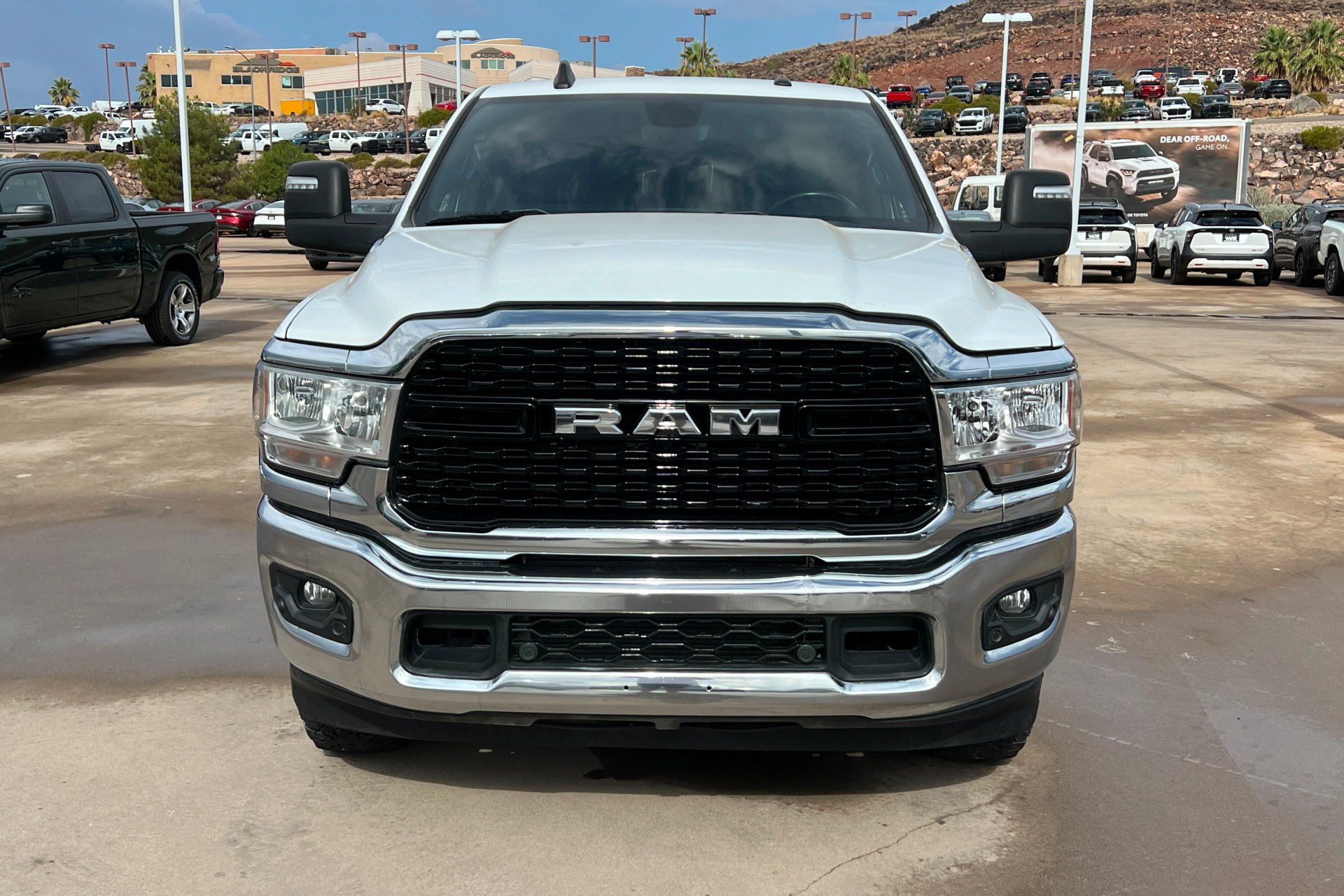 Used 2024 Bright White Clearcoat Ram Big Horn image 9
