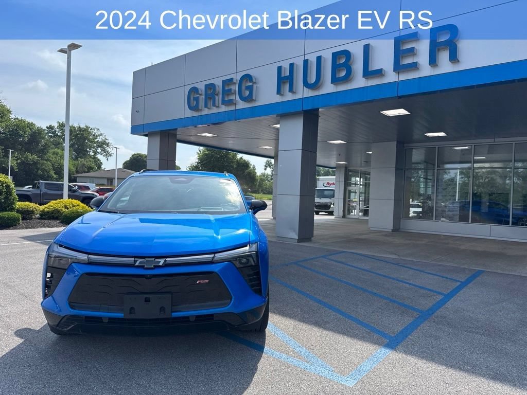 Used 2024 Chevrolet Blazer EV RS with VIN 3GNKDCRJ6RS233050 for sale in Mooresville, IN
