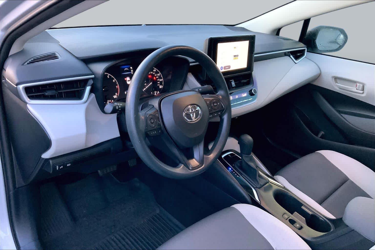 Used 2024 Classic Silver Metallic Toyota LE image 17
