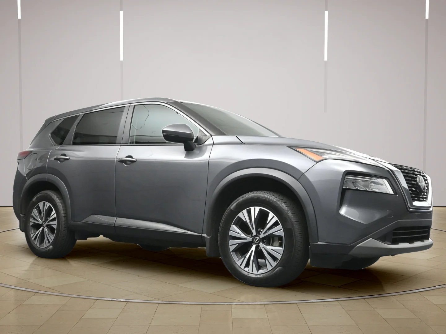 Certified Used 2022 Gun Metallic Nissan SV image 24