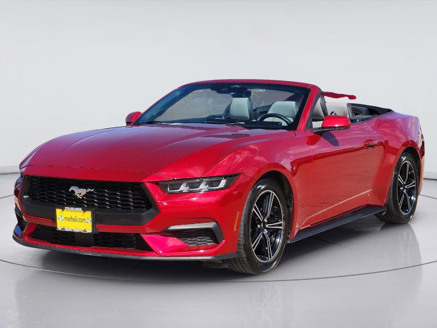 Used 2024 Rapid Red Metallic Tinted Clearcoat Ford EcoBoost image 3
