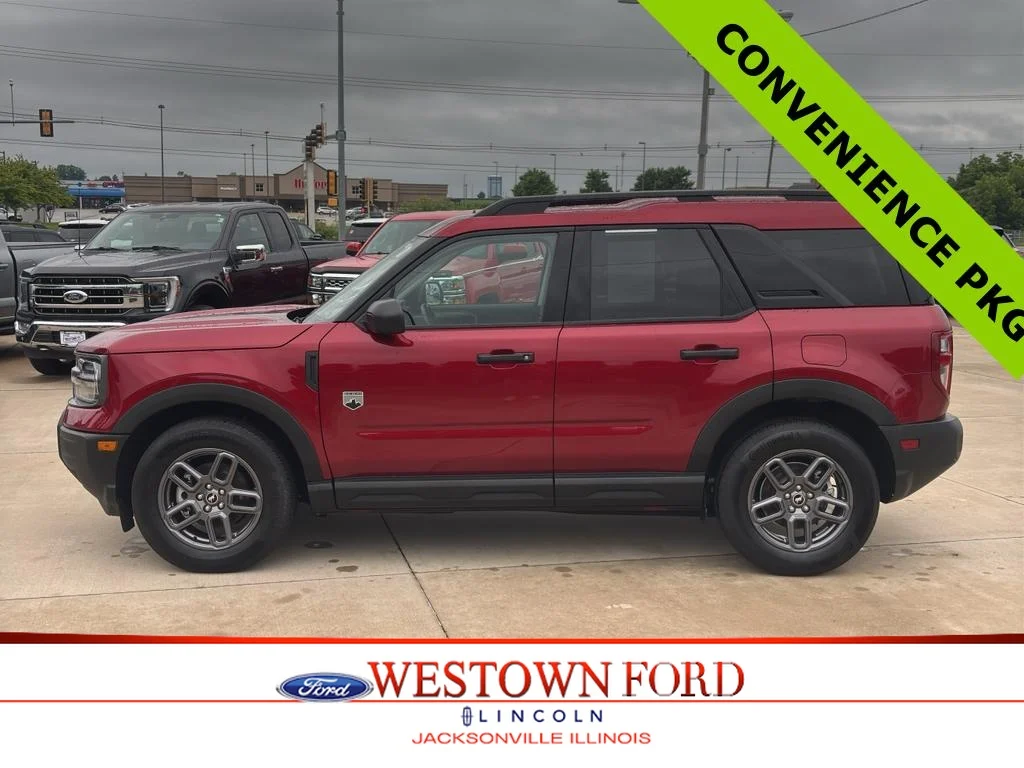 Used 2025 Ruby Red Metallic Tinted Clearcoat Ford Big Bend image 1