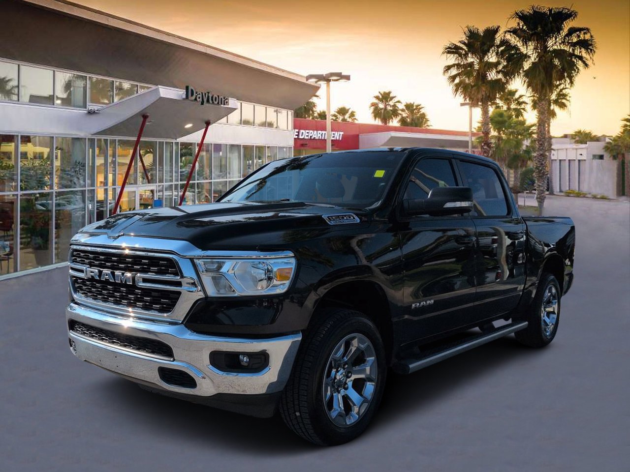 Used 2022 Diamond Black Ram Big Horn image 7