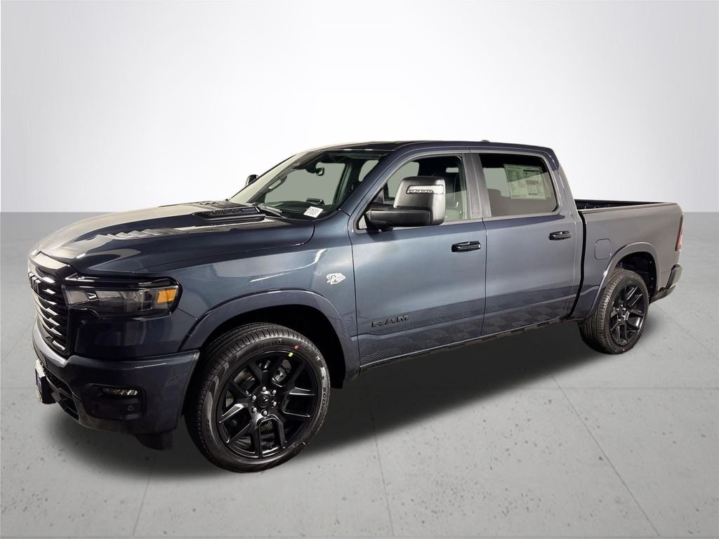 New 2026 Forged Blue Metallic Exterior Paint RAM Laramie image 2