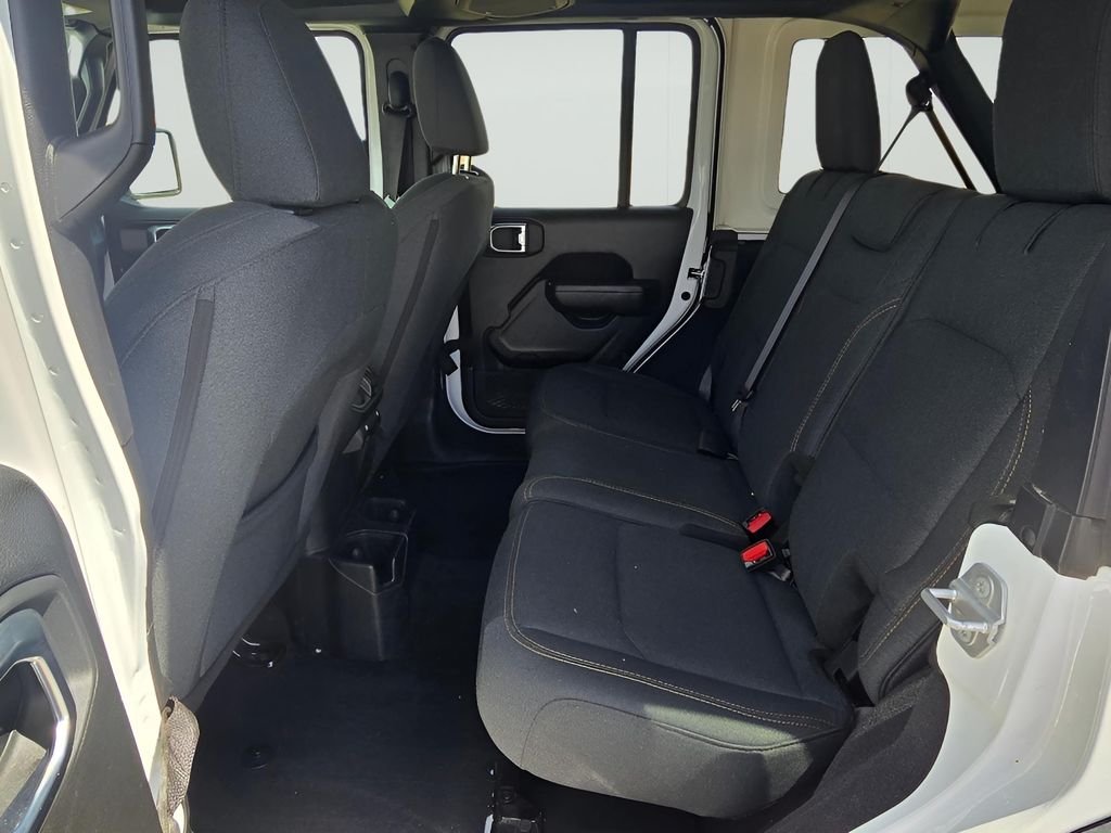 Used 2025 Bright White Clearcoat Jeep Sport S image 21