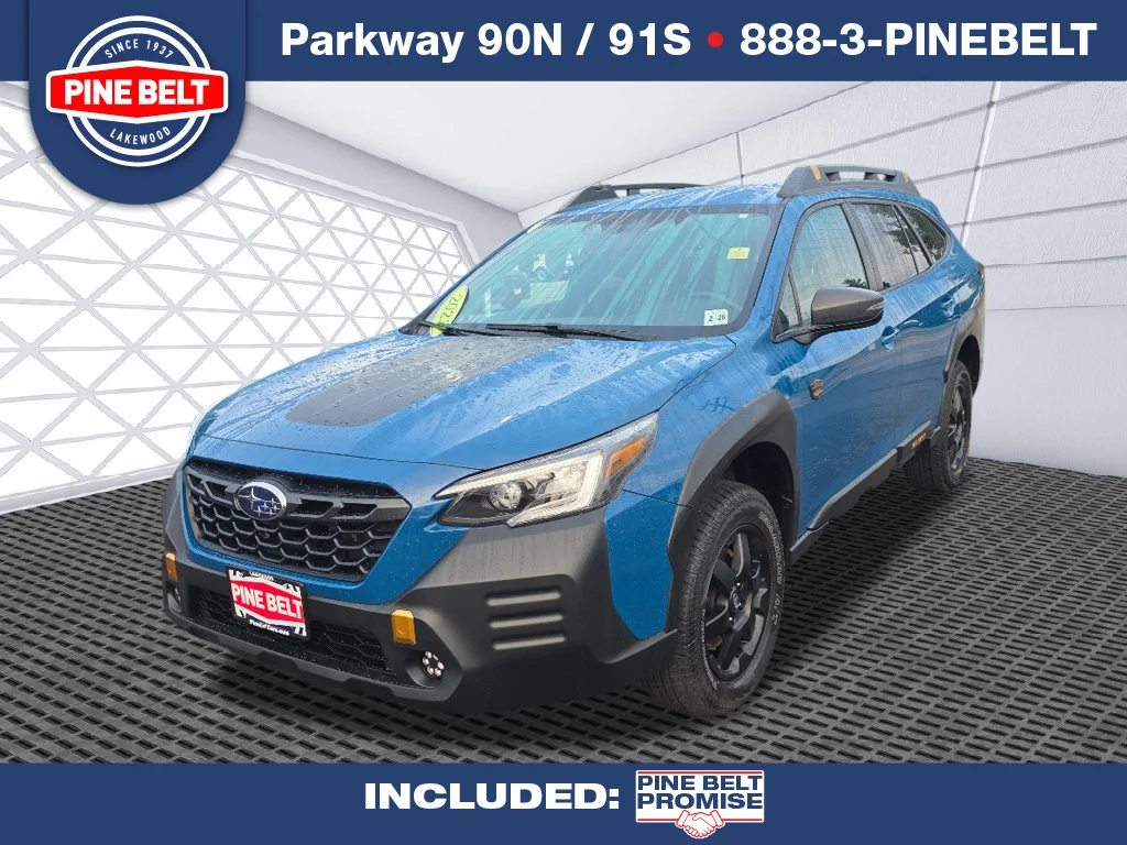 Certified Used 2023 Geyser Blue Pearl Subaru Wilderness image 1
