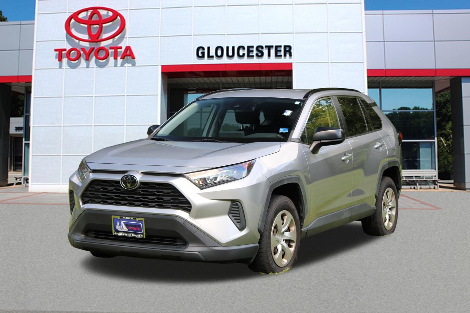 Used 2021 Silver Sky Metallic Toyota LE image 1