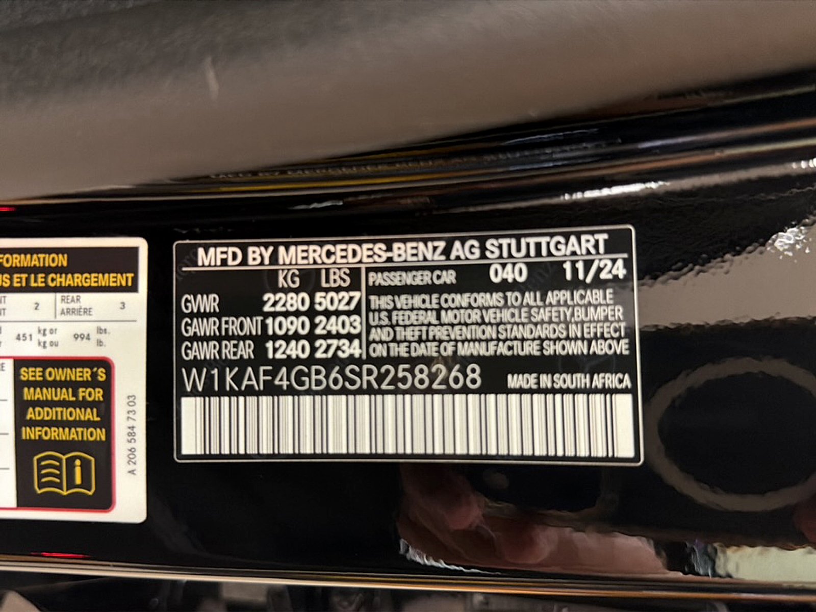 Used 2025 Black Mercedes-Benz  image 25
