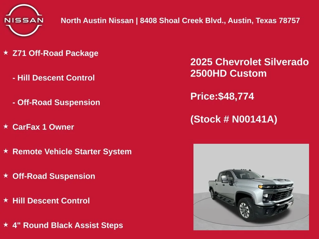 Used 2025 Gray Chevrolet Custom image 11