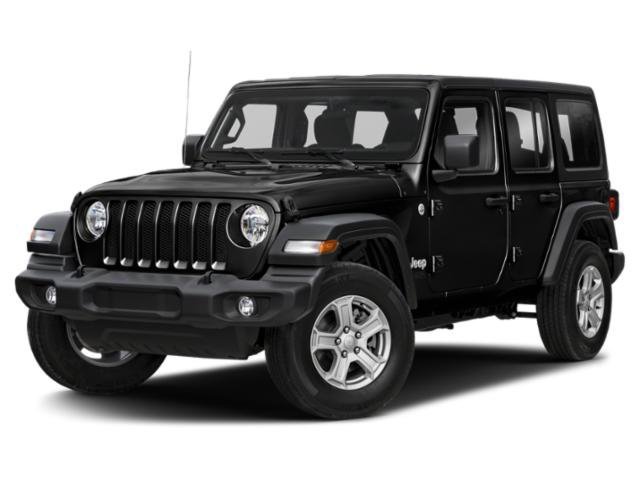 Used 2021 Black Clearcoat Jeep Unlimited 80th Anniversary image 1