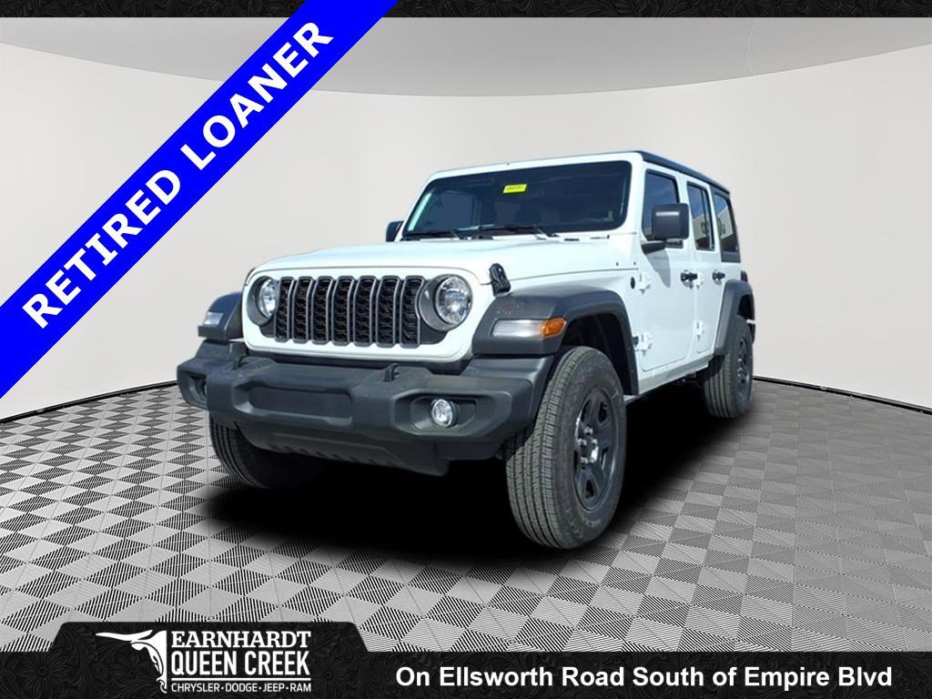 New 2026 Bright White Clear-Coat Exterior Paint Jeep Sport image 1