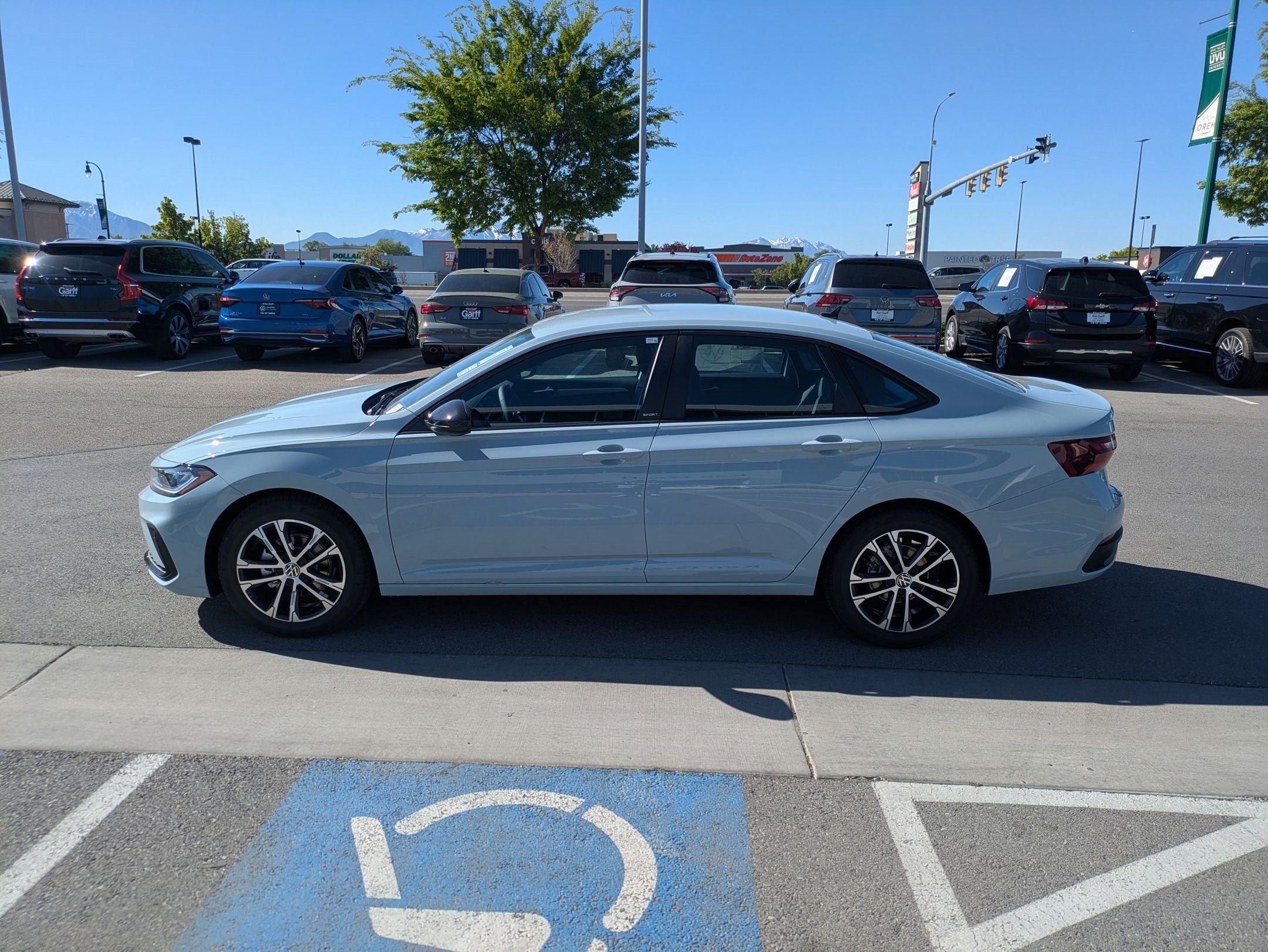 New 2026 Monument Gray Volkswagen Sport image 7