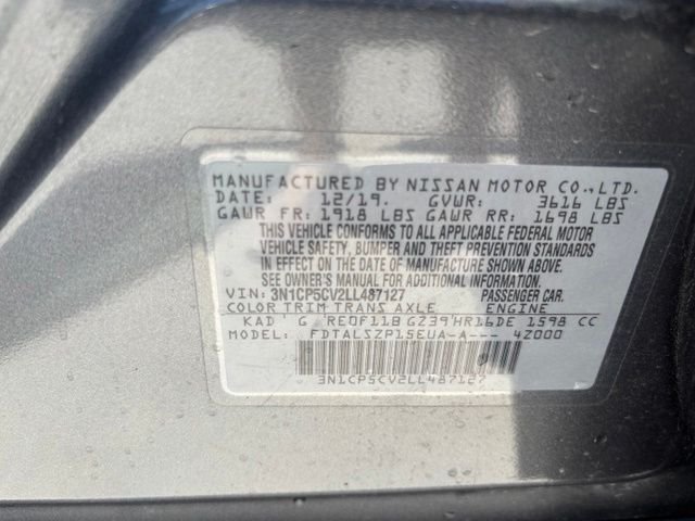 Used 2020 Gray Nissan SV image 9