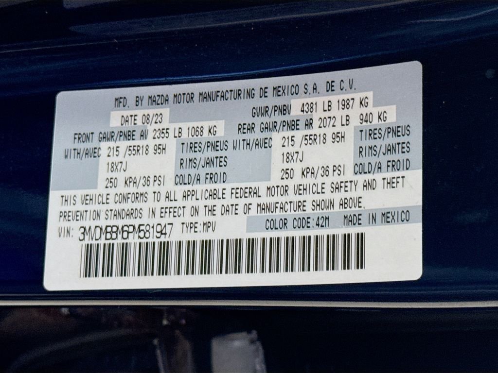 Used 2023 Deep Crystal Blue Mica Mazda 2.5 S Select Package image 28
