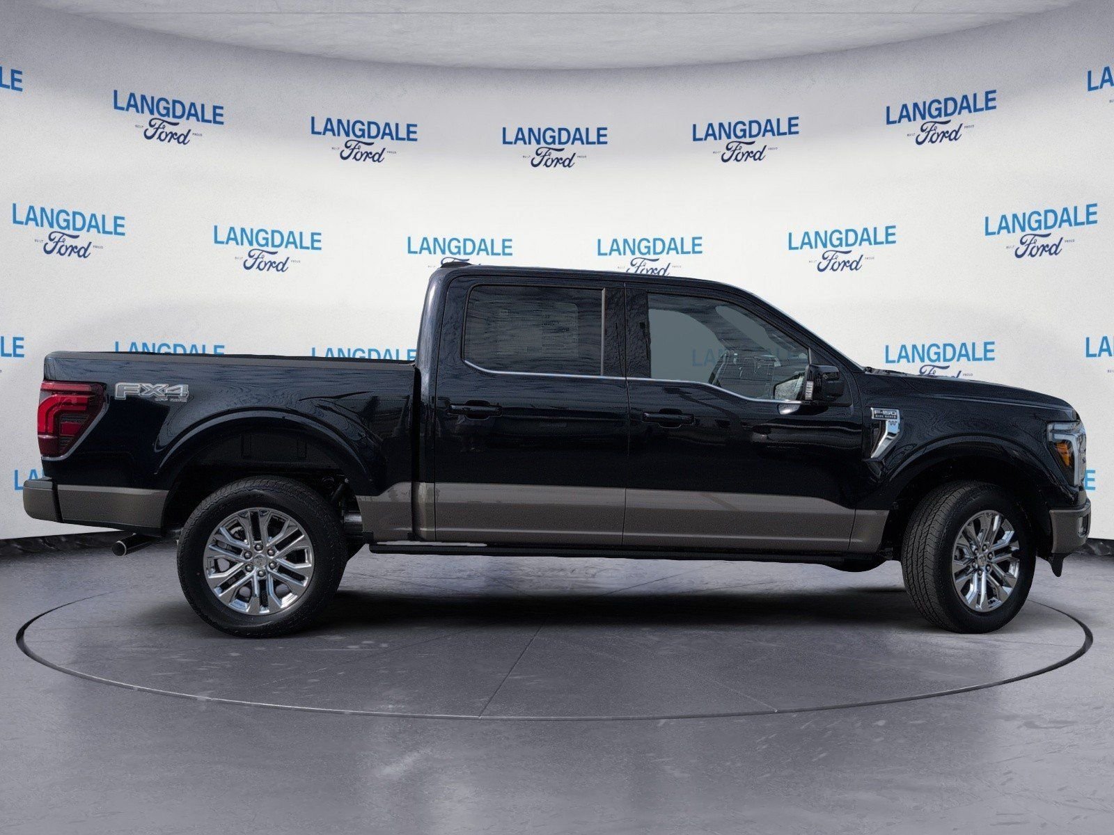 New 2026 Antimatter Blue Metallic Ford King Ranch image 3