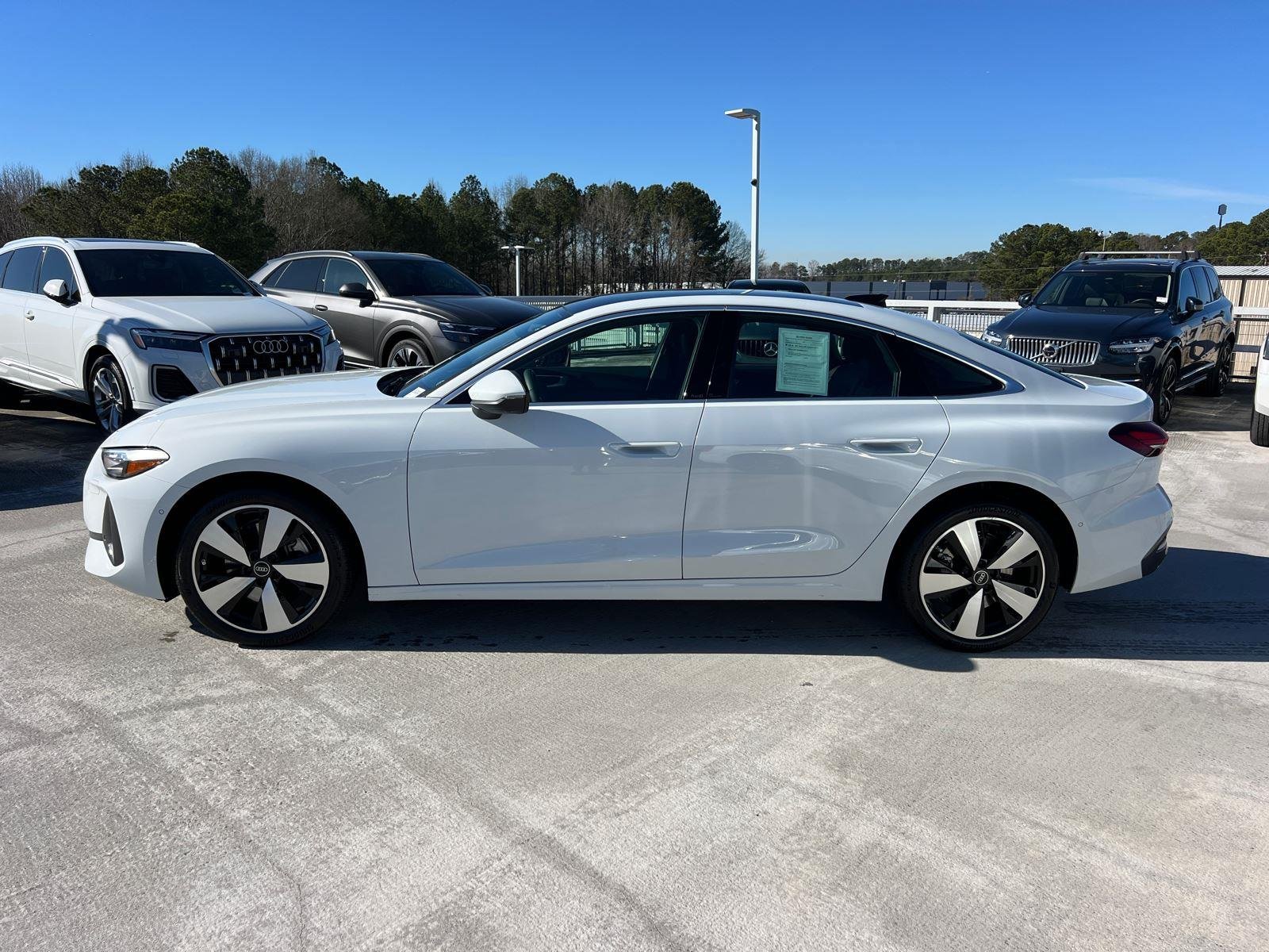 Used 2025 Glacier White Metallic Audi Premium image 8