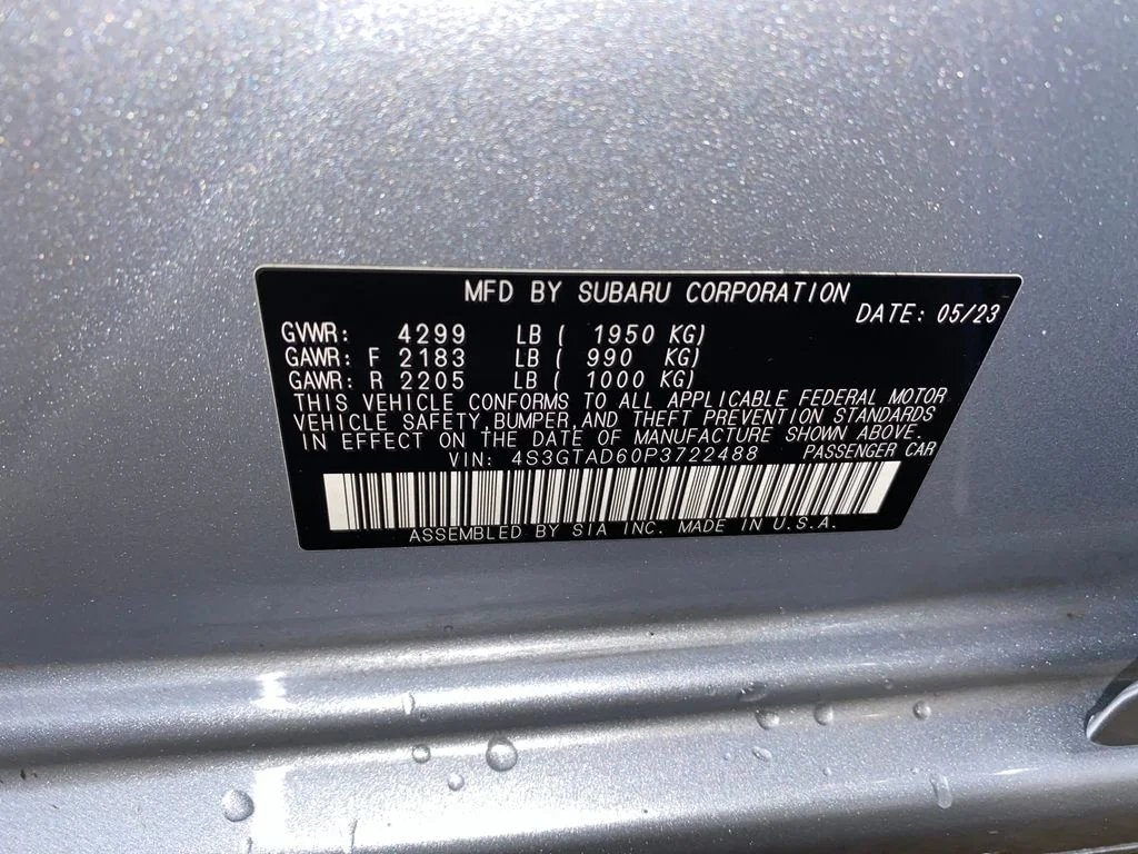 Used 2023 Silver Subaru Premium image 29