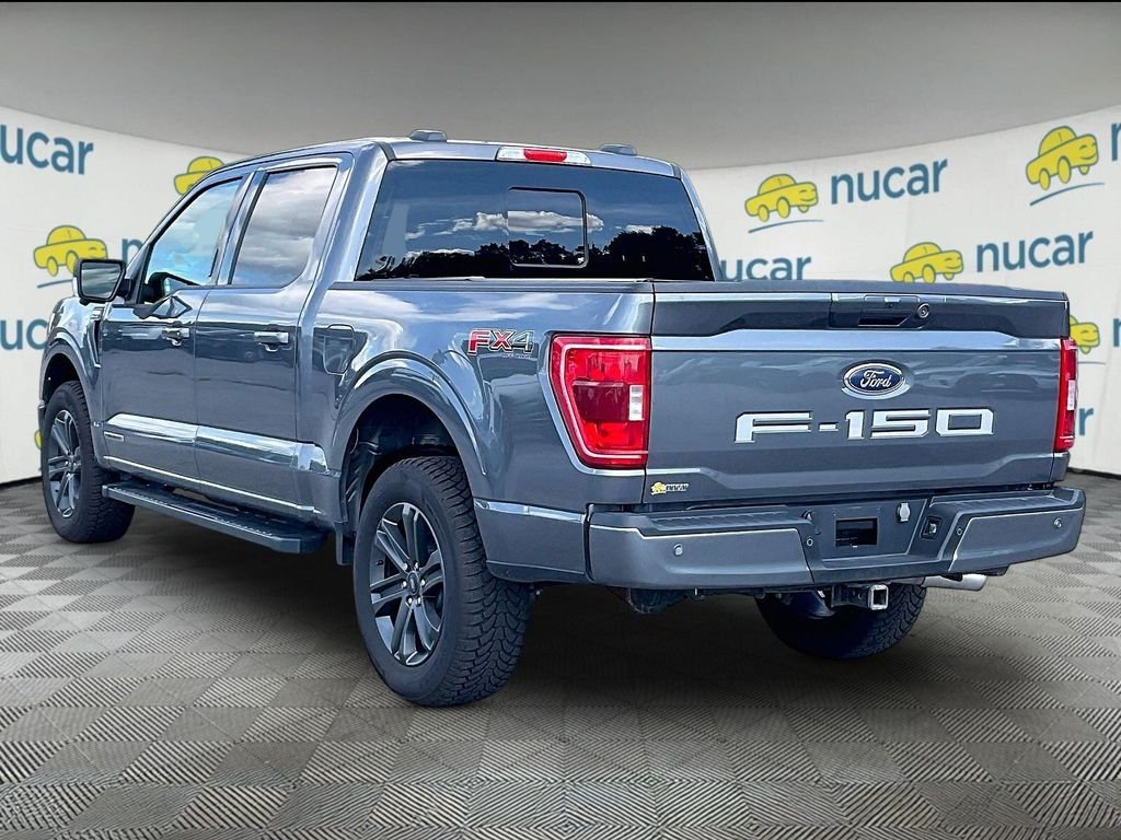 Used 2023 Carbonized Gray Metallic Ford XLT image 4
