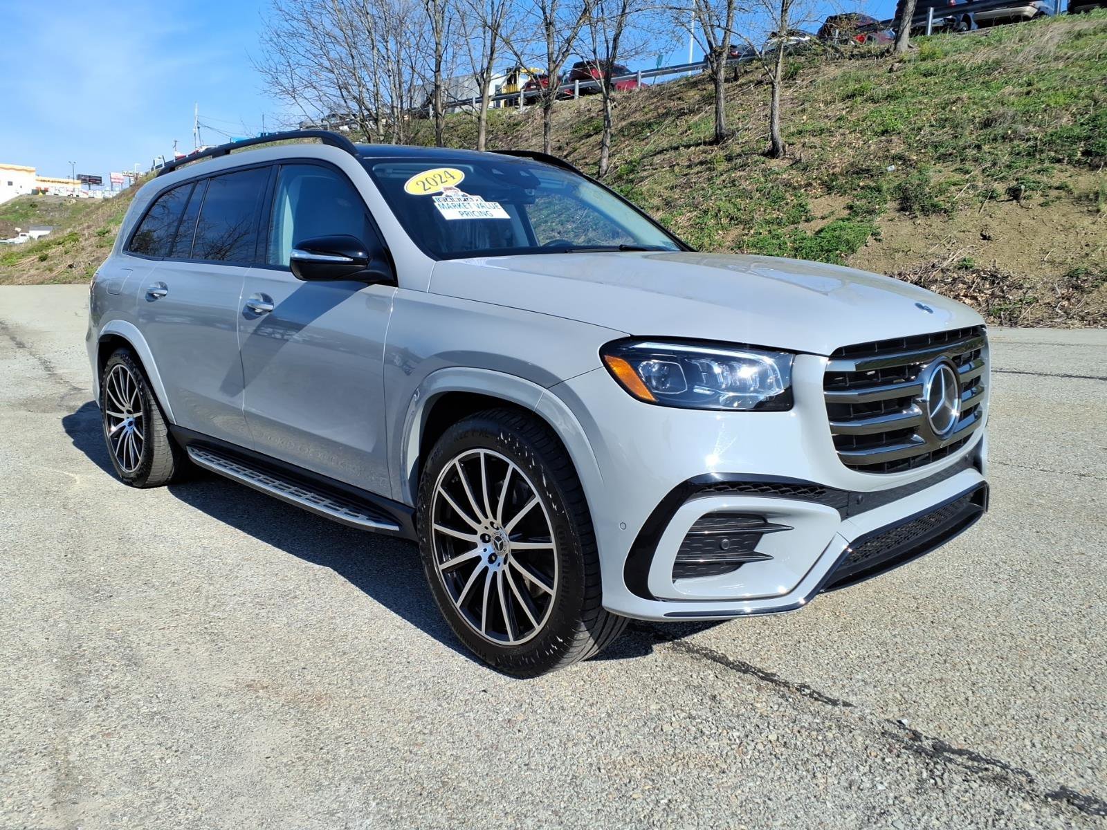 Gray 2024 Mercedes-Benz GLS 580 4MATIC SUV / Crossover All-Wheel Drive
