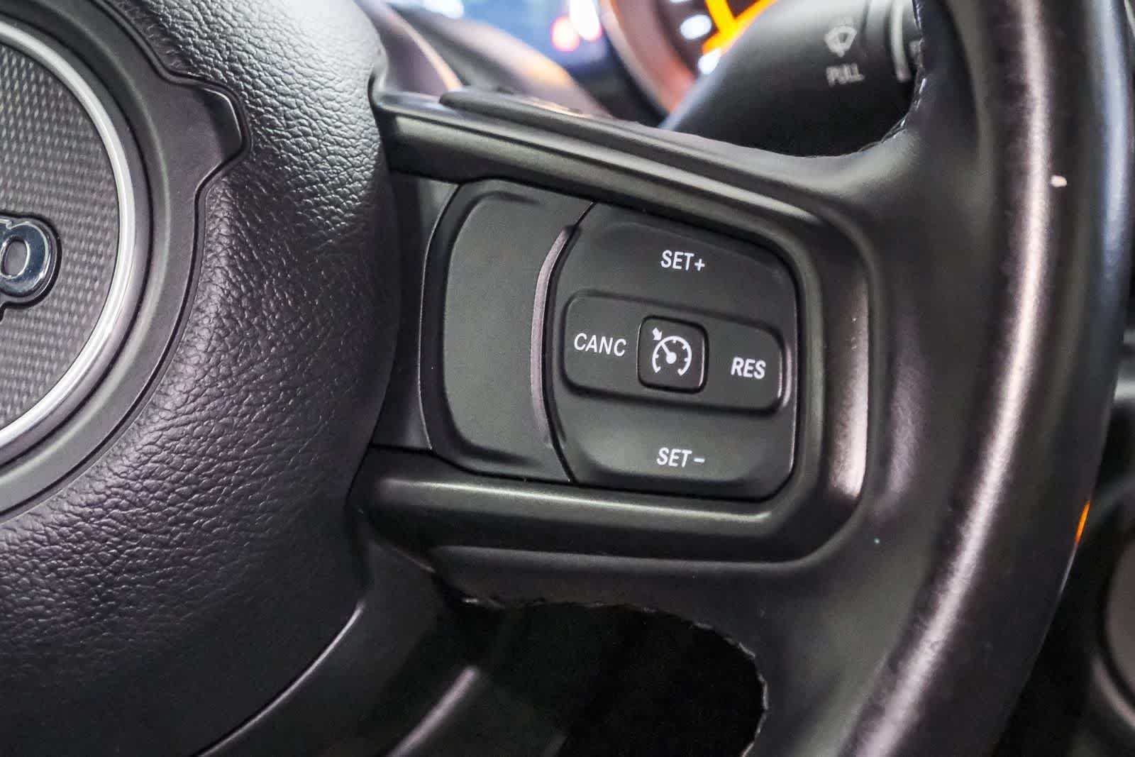 Used 2021 Bright White Clearcoat Jeep Sport S image 17
