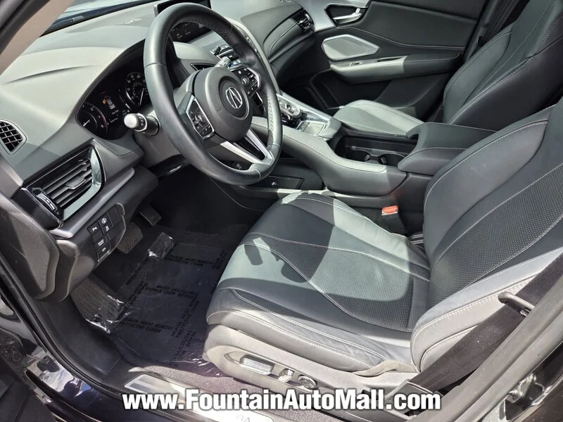 Used 2022 Phantom Violet Pearl Acura FWD W/TECHNOLOGY PACKAGE image 8