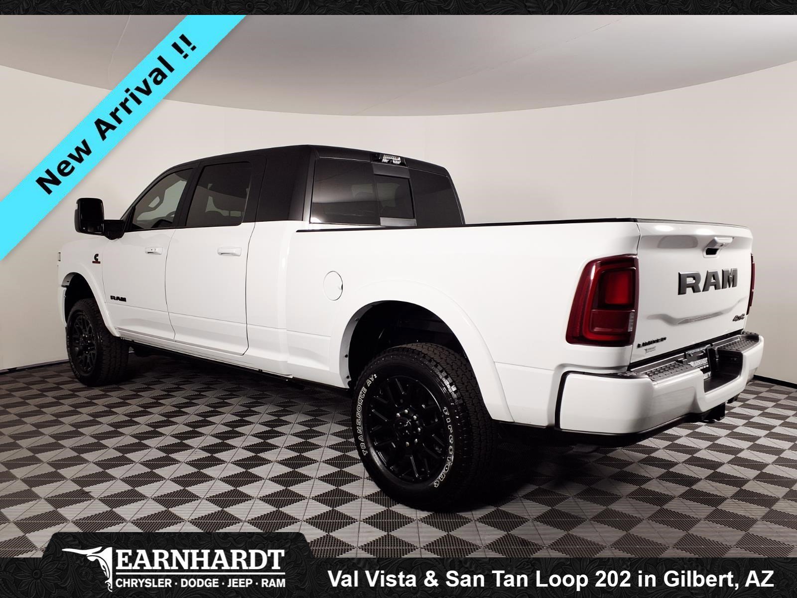 Used 2025 Bright White Clearcoat Ram Limited image 6