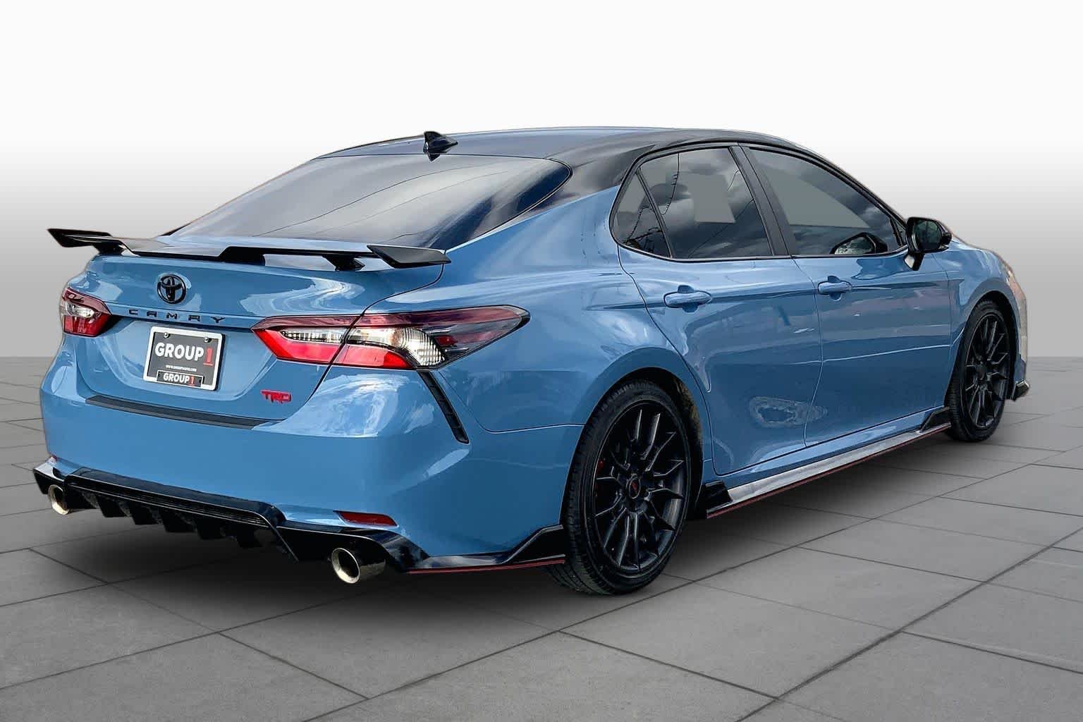 Used 2022 Cavalry Blue/Midnight Black Metallic Toyota TRD V6 image 12
